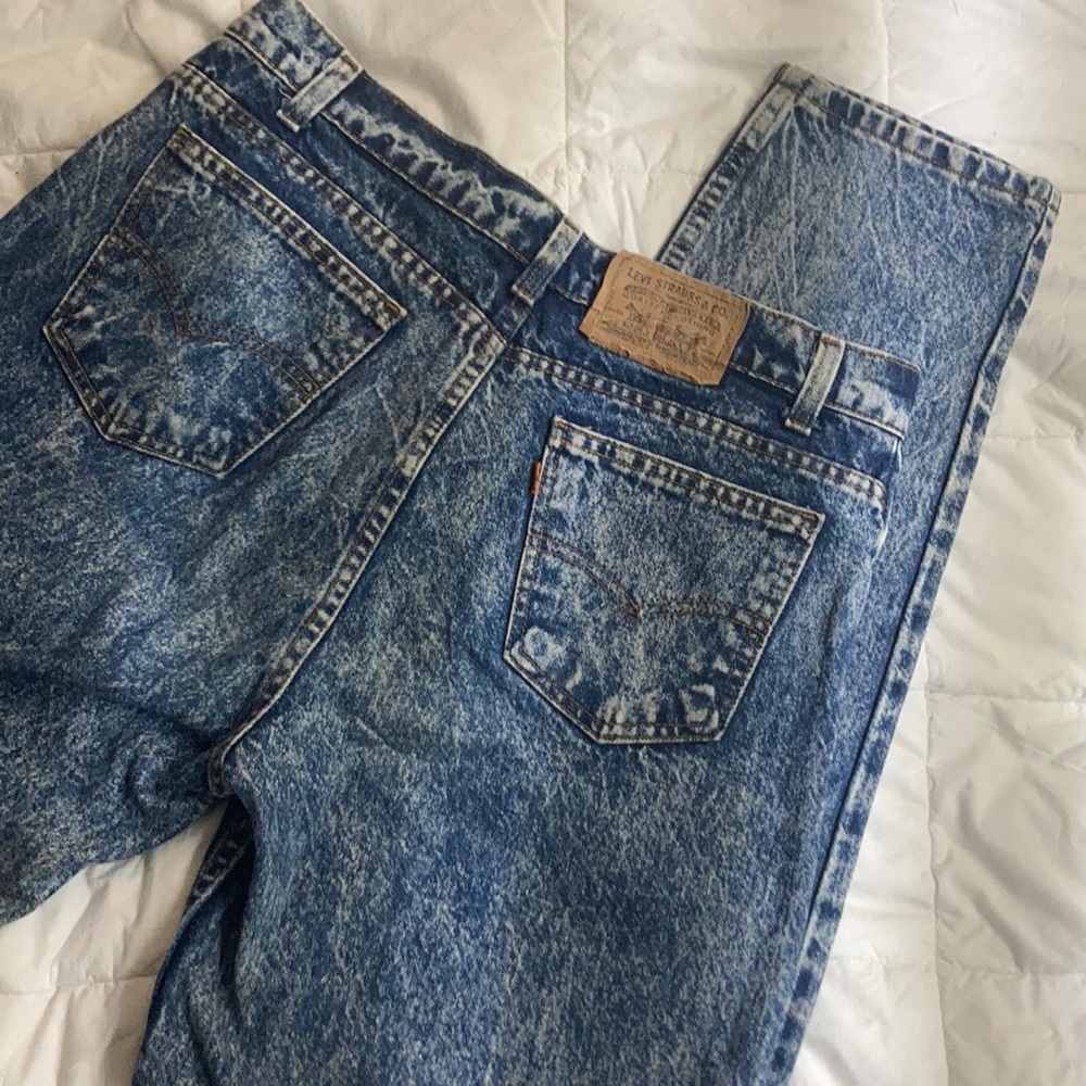 Vintage Levi’s Acid Wash Jeans